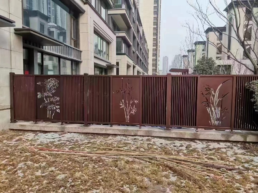 科朗森铝艺门连栏系列
